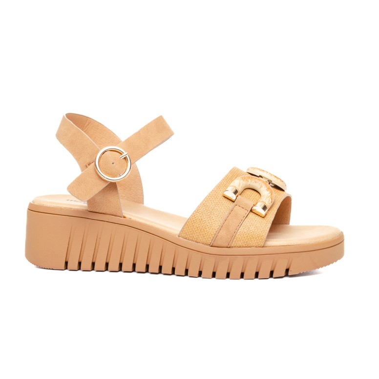 ДАМСКИ САНДАЛИ 021283 BEIGE