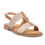 ДАМСКИ САНДАЛИ 021287 TAUPE