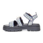 ДАМСКИ САНДАЛИ 021289 BLACK/BLUE