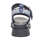 ДАМСКИ САНДАЛИ 021289 BLACK/BLUE