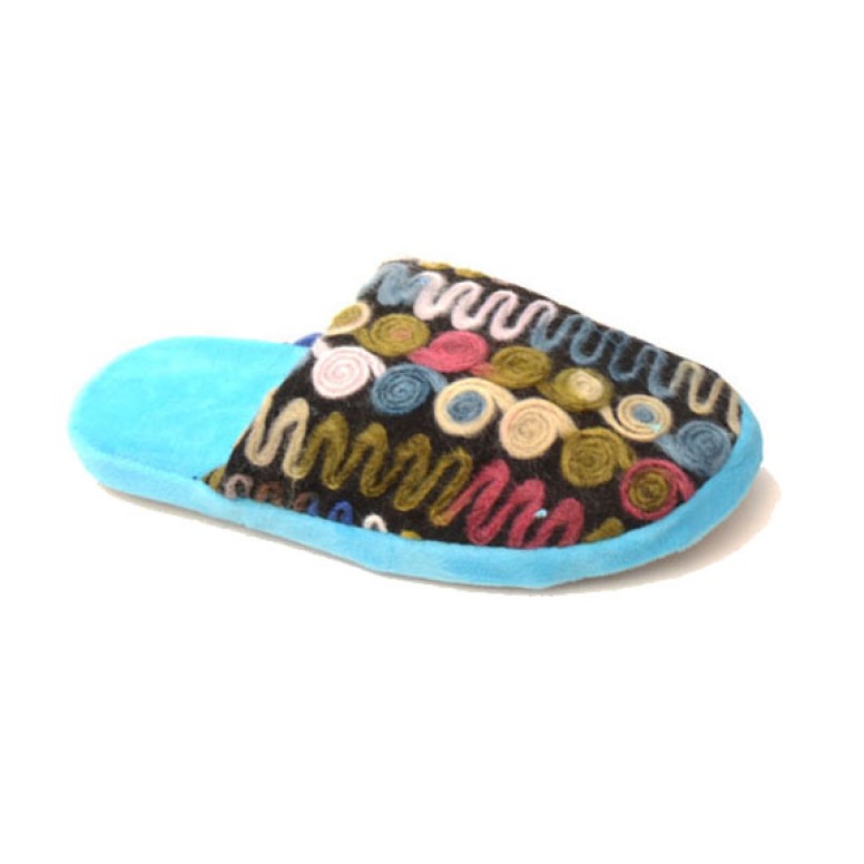 ДАМСКИ ПАНТОФИ 192010 BLUE