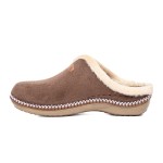 ДАМСКИ ПАНТОФИ 154026 BEIGE SUEDE