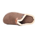 ДАМСКИ ПАНТОФИ 154026 BEIGE SUEDE