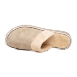 ДАМСКИ ПАНТОФИ 1541193 BEIGE SUEDE