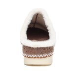 ДАМСКИ ПАНТОФИ 1541213 BROWN SUEDE