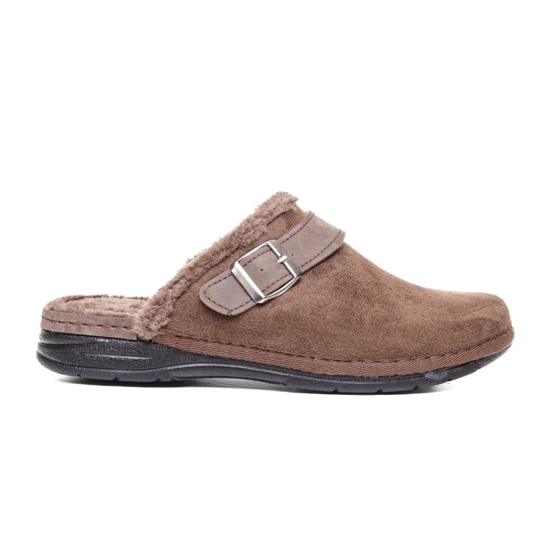 МЪЖКИ ПАНТОФИ 154303 BROWN SUEDE