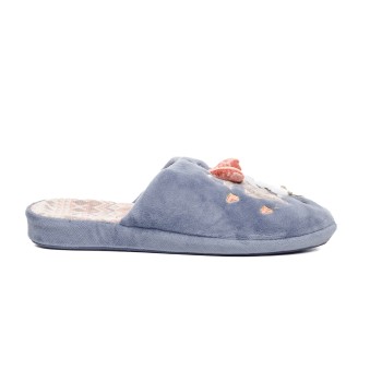 ДАМСКИ ПАНТОФИ BULL Р 222-1 BLUE