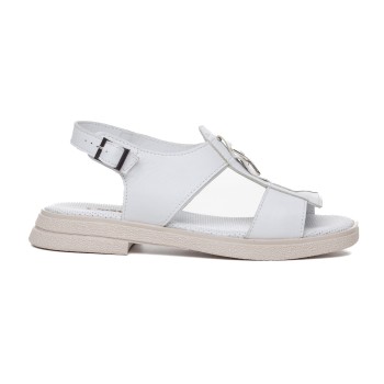 ДАМСКИ САНДАЛИ 642011 WHITE