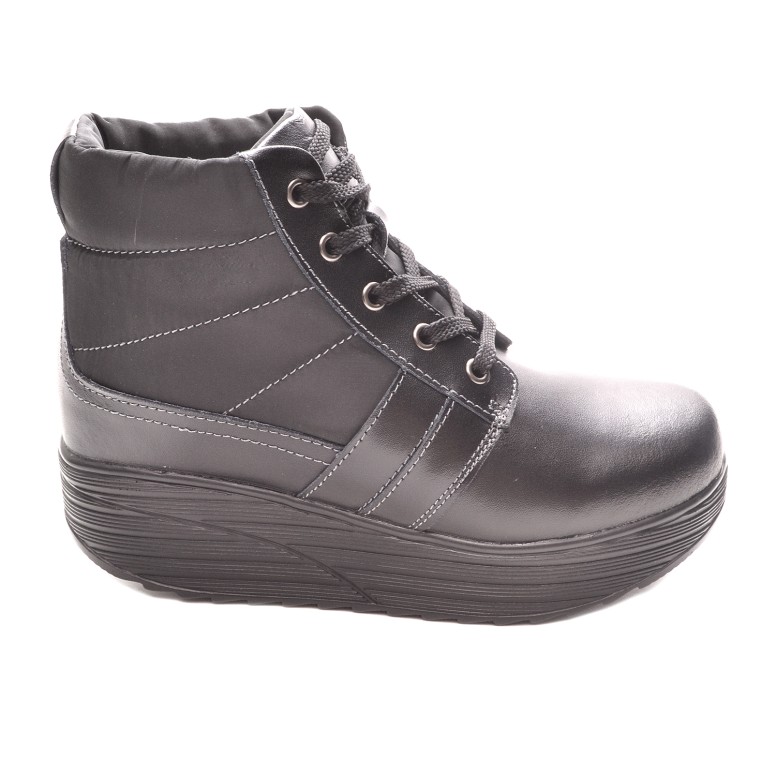 ДАМСКИ БОТИ 186023 BLACK ДАМСКИ БОТИ 186023 BLACK