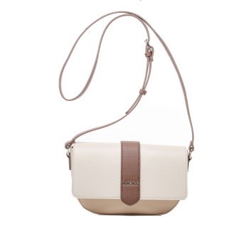 ДАМСКИ ЧАНТИ 859004 WHITE/COFFEE