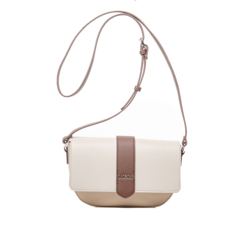 ДАМСКИ ЧАНТИ 859004 WHITE/COFFEE