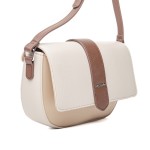 ДАМСКИ ЧАНТИ 859004 WHITE/COFFEE