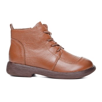 ДАМСКИ БОТИ 043362 BROWN