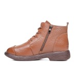 ДАМСКИ БОТИ 043362 BROWN