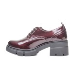 ДАМСКИ ОБУВКИ 021297 BURGUNDY ДАМСКИ ОБУВКИ 021297 BURGUNDY