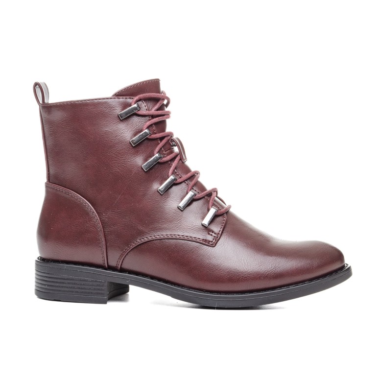 ДАМСКИ БОТИ 021311 BURGUNDY