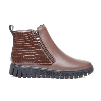 ДАМСКИ БОТИ 599027 BROWN