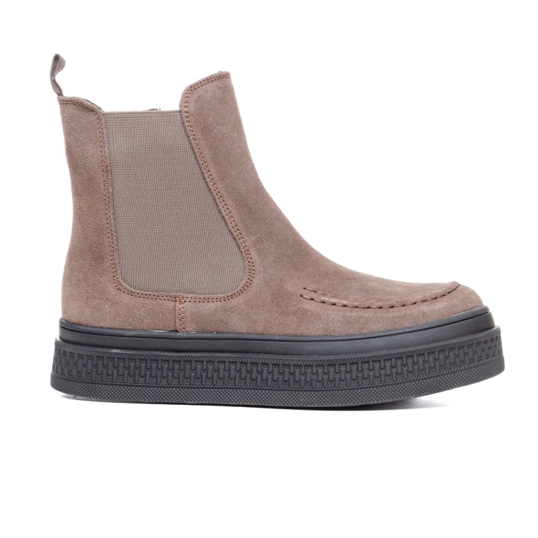 ДАМСКИ БОТИ 804007 BROWN