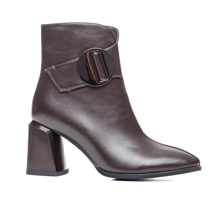 ДАМСКИ БОТИ 156428 BROWN