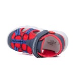 ДЕТСКИ САНДАЛИ SP014655-424 NAVY/RED 25-33 ДЕТСКИ САНДАЛИ SP014655-424 NAVY/RED 25-33