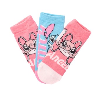 КОМПЛЕКТ ДЕТСКИ ЧОРАПИ 3БР. EZ06018 LILO&STITCH PACK1