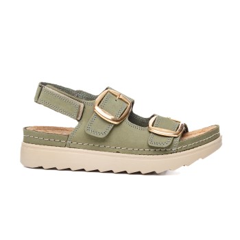 ДАМСКИ САНДАЛИ 689025 GREEN
