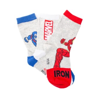 КОМПЛЕКТ ДЕТСКИ ЧОРАПИ 3БР. EZ06027 AVENGERS PACK1