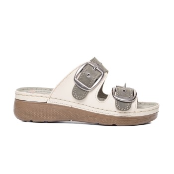 ДАМСКИ ЧЕХЛИ 1541003 MIKANOS BEIGE/GREEN