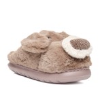 ДАМСКИ ПАНТОФИ 094641 BROWN