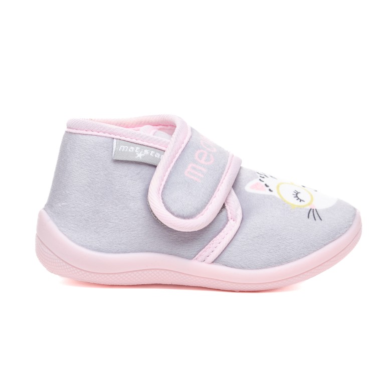 ДЕТСКИ ПАНТОФИ 138794 GREY/PINK