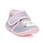 ДЕТСКИ ПАНТОФИ 138794 GREY/PINK