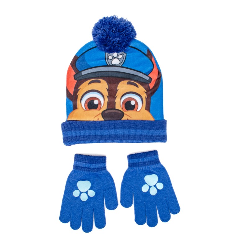 ДЕТСКА ШАПКА И РЪКАВИЦИ 2200010251 BLUE PAW PATROL