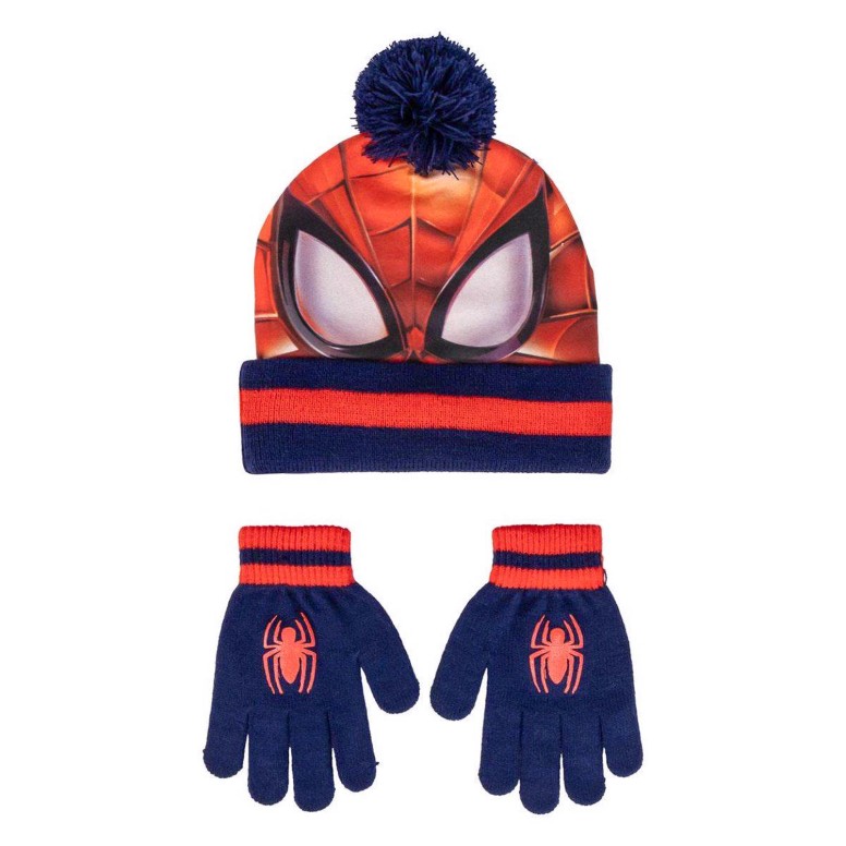 ДЕТСКА ШАПКА И РЪКАВИЦИ 2200010260 RED SPIDERMAN