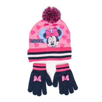 ДЕТСКА ШАПКА И РЪКАВИЦИ 2200010264 PINK MINNIE