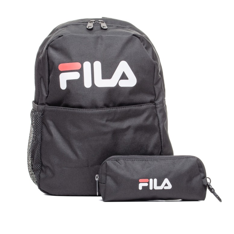 РАНИЦА FBK0036-80010 PALUZZO small backpack with pencil case - Black