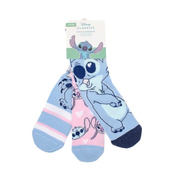 КОМПЛЕКТ ДЕТСКИ ЧОРАПИ 3БР. 2900002484 STITCH