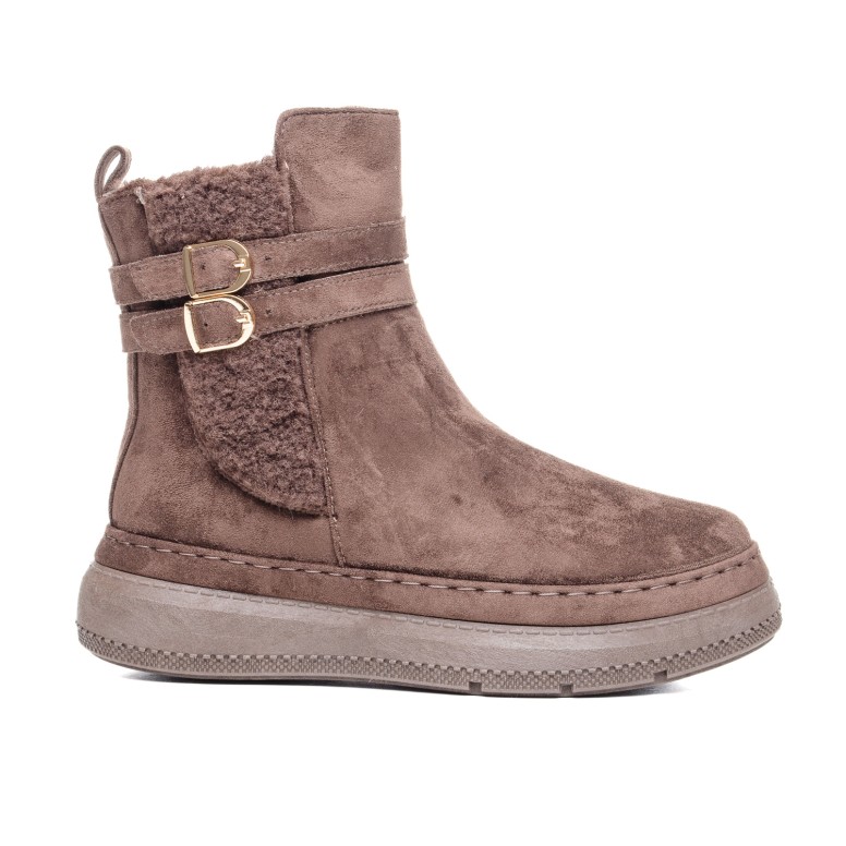 ДАМСКИ БОТИ 163562 BROWN