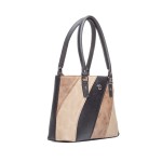 ДАМСКА ЧАНТА BG 3171 BLACK /COFFEE/BEIGE