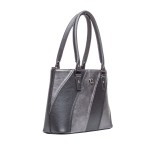 ДАМСКА ЧАНТА BG 3171 BLACK/PLATIN