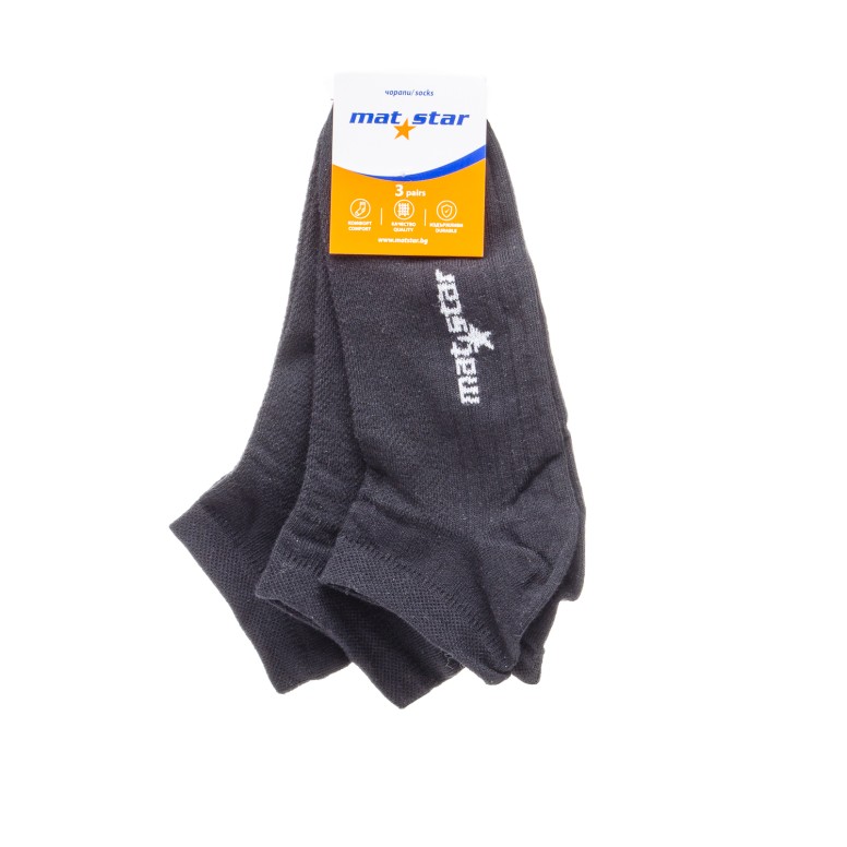 КОМПЛЕКТ 3БР. ДАМСКИ ЧОРАПИ 95197 BLACK 36/40
