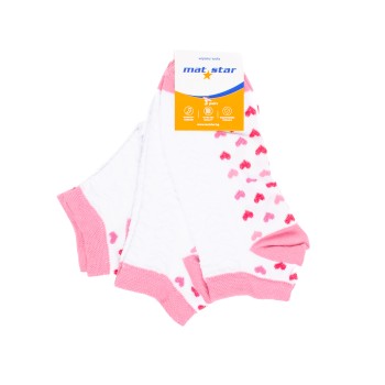 КОМПЛЕКТ 3БР. ДАМСКИ ЧОРАПИ 95202 PINK 36/40