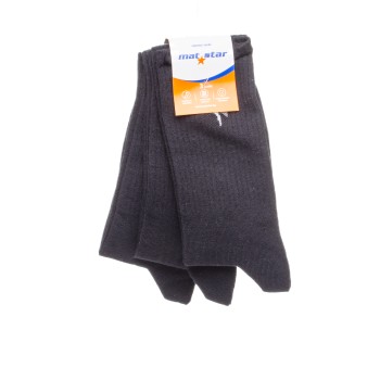 КОМПЛЕКТ 3БР. МЪЖКИ ЧОРАПИ 95203 BLACK 40/46