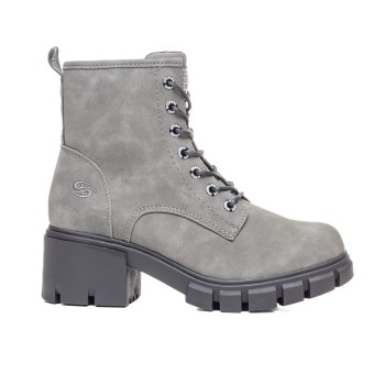 ДАМСКИ БОТИ 47AA301-630-221 DK.GREY/BLACK