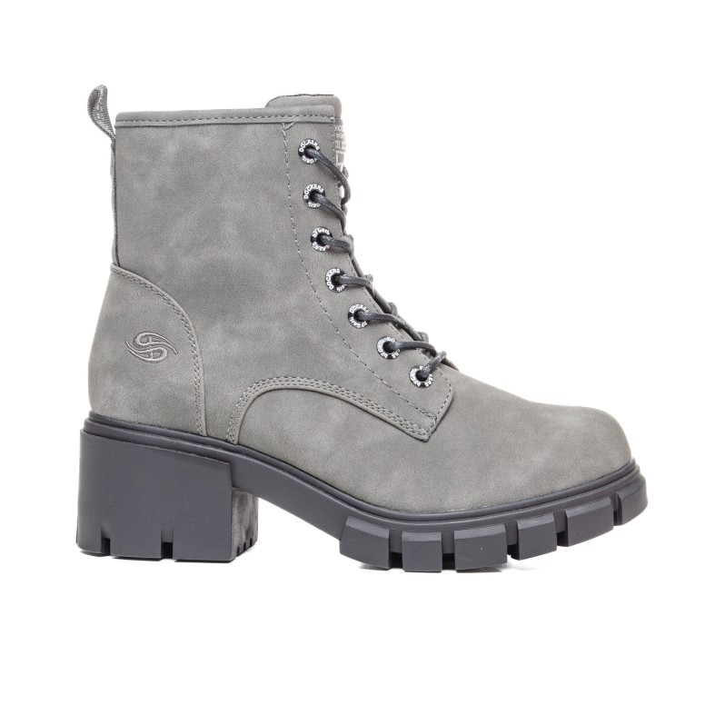 ДАМСКИ БОТИ 47AA301-630-221 DK.GREY/BLACK ДАМСКИ БОТИ 47AA301-630-221 DK.GREY/BLACK