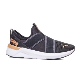 ДАМСКИ МАРАТОНКИ PM 311471-01 BLACK/GOLD Softride Harli Slip on Wns
