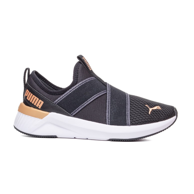 ДАМСКИ МАРАТОНКИ PM 311471-01 BLACK/GOLD Softride Harli Slip on Wns ДАМСКИ МАРАТОНКИ PM 311471-01 BLACK/GOLD Softride Harli Slip on Wns