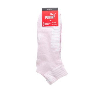 ЧОРАПИ 701230794 PINK/WHITE 35/38 PUMA ELEMENTS UNISEX BWT QUARTER 3P