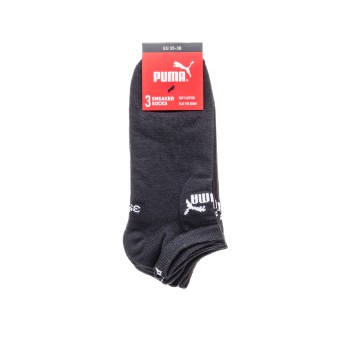 ЧОРАПИ 701235357 BLACK 35/38 PUMA ELEMENTS UNISEX PLAIN SNEAKER 3P