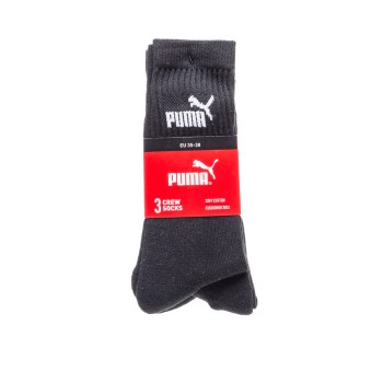 ЧОРАПИ 701235359 BLACK 35/38 PUMA ELEMENTS UNISEX CREW SOCK 3P