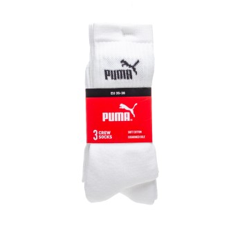 ЧОРАПИ 701235359 WHITE 35/38 PUMA ELEMENTS UNISEX CREW SOCK 3P